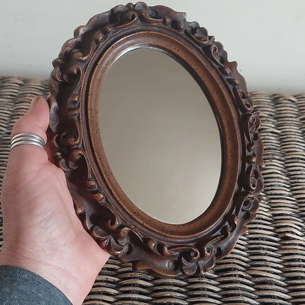 Vintage Syroco Art Mirror